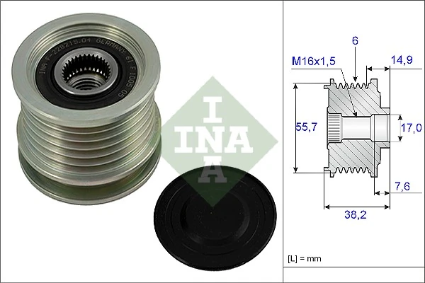 Alternator Freewheel Clutch
